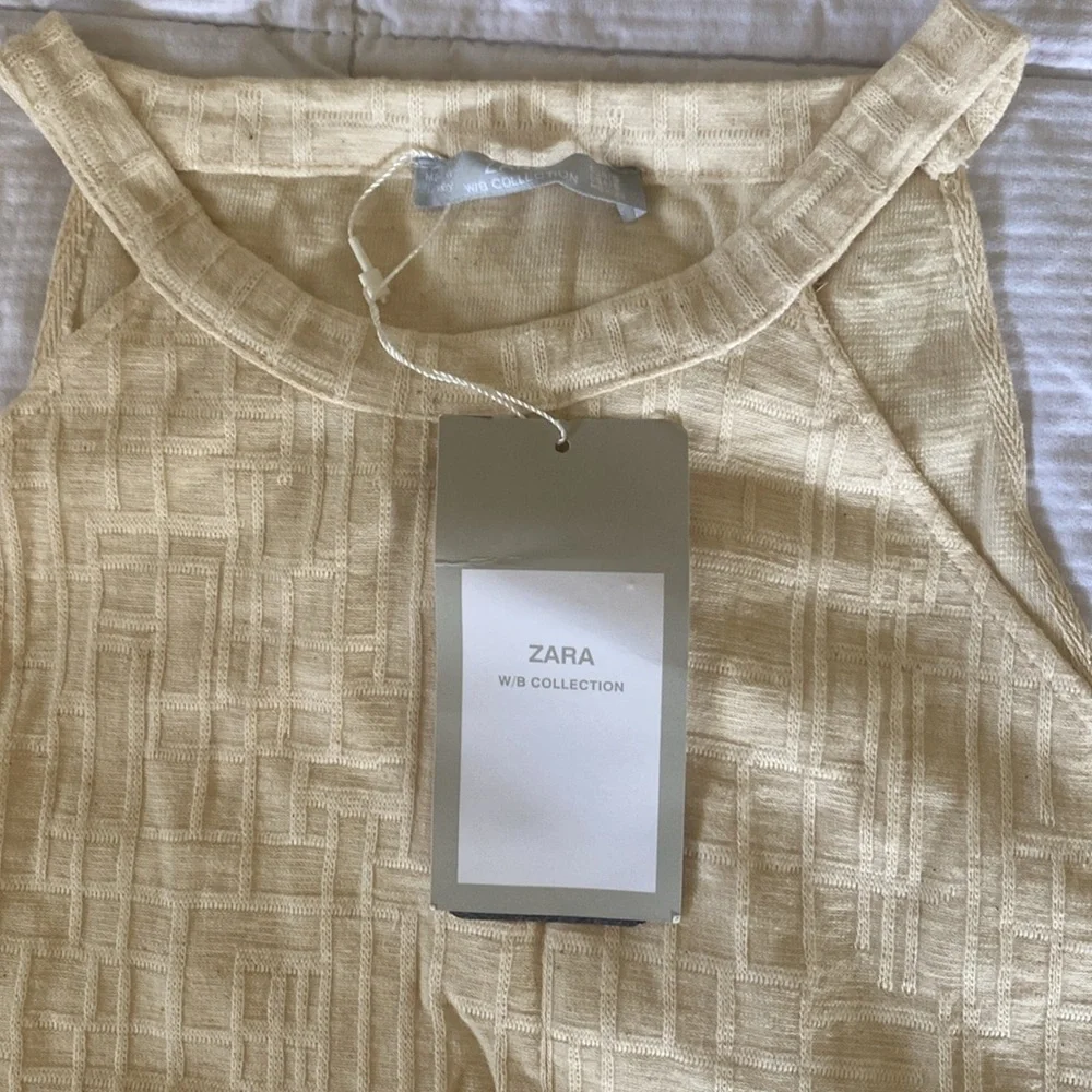 BNWT ZARA cream fringe dress - Picture 8 of 13